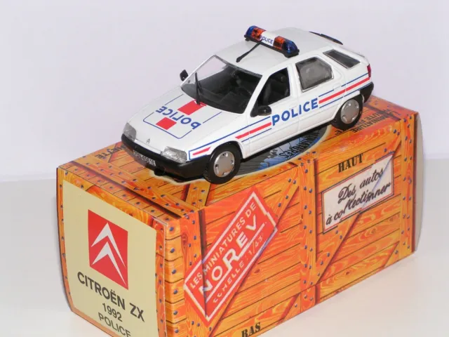 Citroën Zx 1992 Police Norev 1/43
