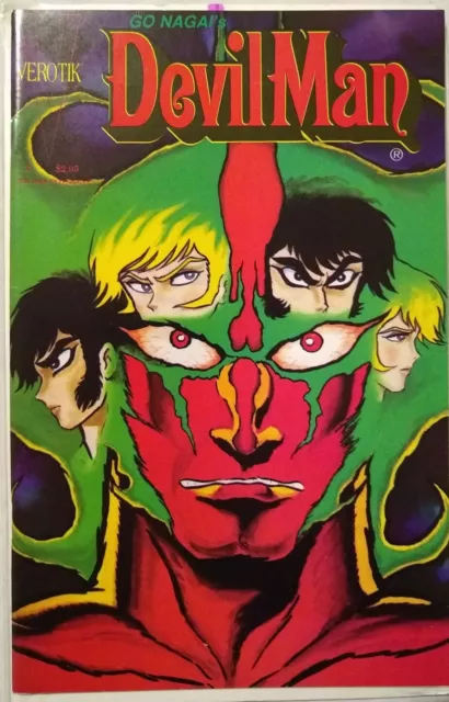 Devil Man #2 - Go Nagai story and art - Japanese Manga - Verotik Comic Book 1995
