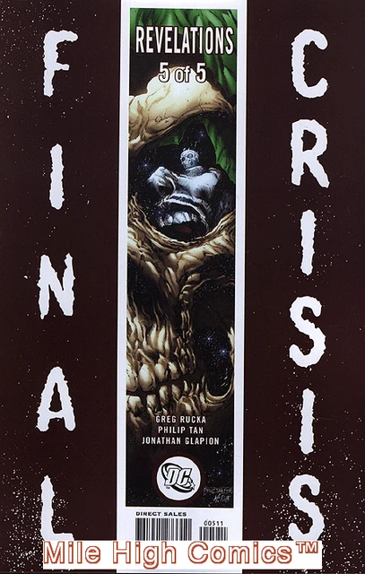 FINAL CRISIS: REVELATIONS (2008 Series) #5 VARIANT Near Mint Comics Book