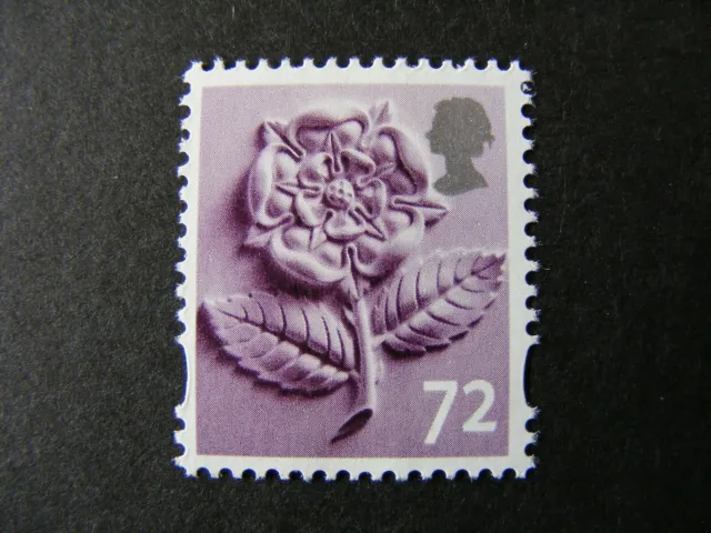GB MNH England SG EN17 72p Type II English Tudor Rose Regional Definitive Stamp