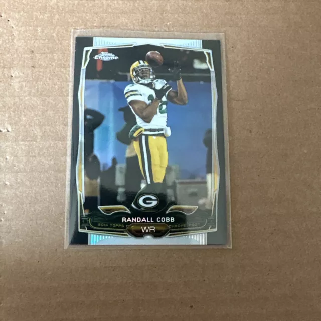 2014 Topps Chrome Black Refractor /299 Randall Cobb #7