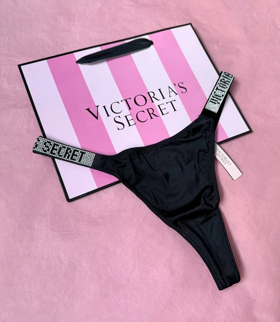 VICTORIA'S SECRET PERIZOMA in Pizzo Nero taglia M/ IT 42 / EU 38 nuovo EUR  19,90 - PicClick IT