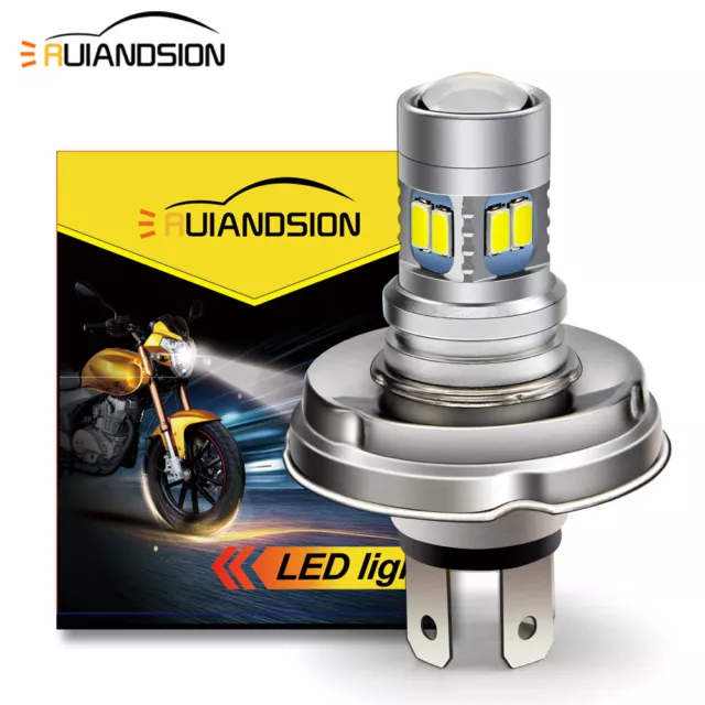 P45t R2 5730 LED Motorrad Scheinwerfer Birne Beetle Auto Lampe Weiß/ Gelb 6V 12V