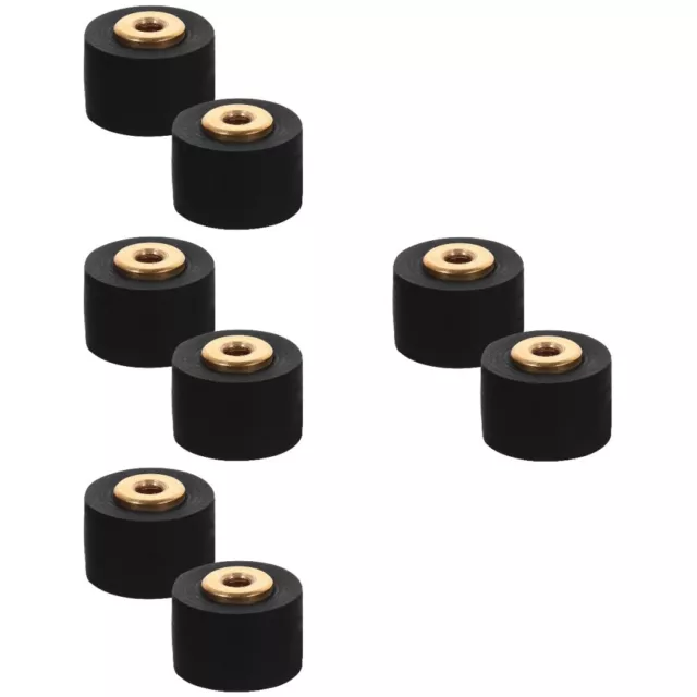 8 Pcs Rubber Pinch Roller for DVD Drive Cassette Machine Repair Pulley