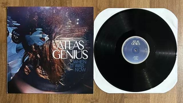 Atlas Genius - When It Was Now vinyl LP record Rare and Out of Print