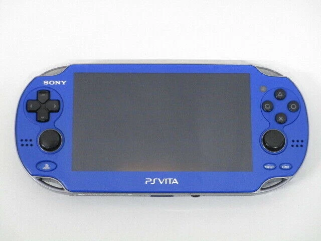 SONY PS VITA PCH-1000 OLED Wi-Fi Model Sapphire Blue Console Only 