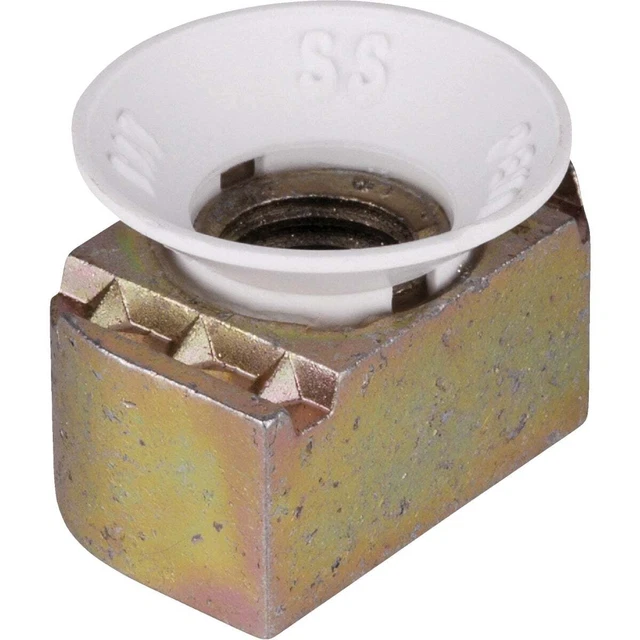 Superstrut 1/2 In. Nylon Cone Case Hardened Steel Nut Channel Nut ZCM100-1/2-10