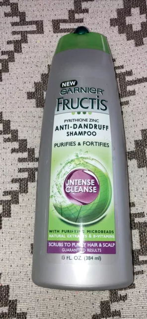 1 Garnier Fructis Haircare Anti-Dandruff Shampoo Intense Cleanse 13 Oz ￼New