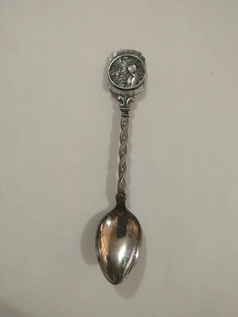 Vintage Souvenir Spoon US Collectible Amana Iowa silverplated