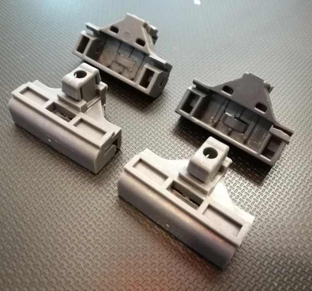 4 x Fensterheber Gleitstück für VW Lupo Polo 6N SEAT Arosa Ibiza Cordoba FORD