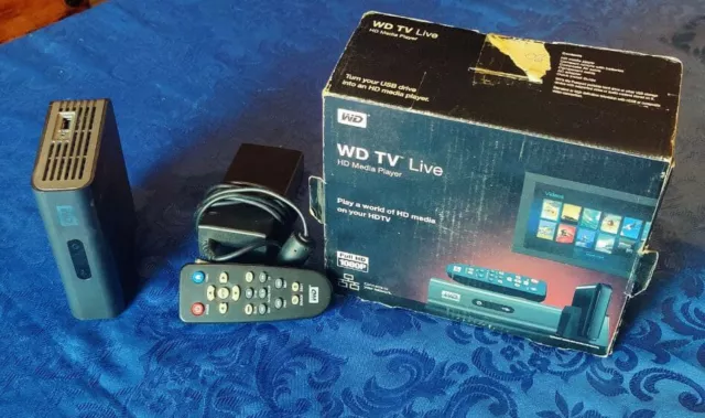 WESTERN DIGITAL - WD TV LIVE HD MEDIA PLAYER HDMI DivX