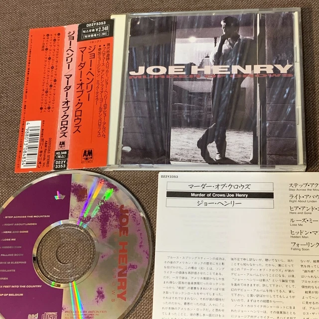 CD JOE HENRY Murder Of Crows D22Y3353 A&M Records JAPAN