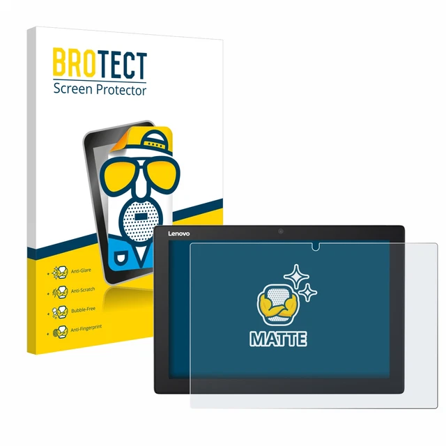 BROTECT - Protecteur D'écran Pour Lenovo IdeaPad Flex 5 14 Gen 8 16 10 Film De Protection En Verre Verre De Protection Mat