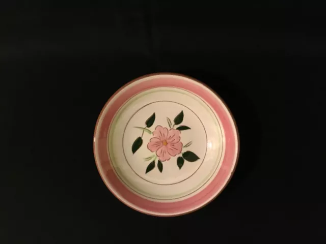 STANGL Pottery Wild Rose Berry Finger Bowls Vintage
