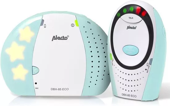 Alecto DBX-85 ECO MT ECO DECT babyfoon | 100% storingsvrije verbinding en ECO mo