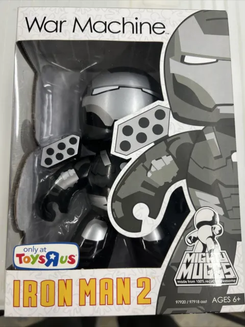 Hasbro Mighty Muggs Marvel Iron Man 2 War Machine Toysrus Exclusive (O)