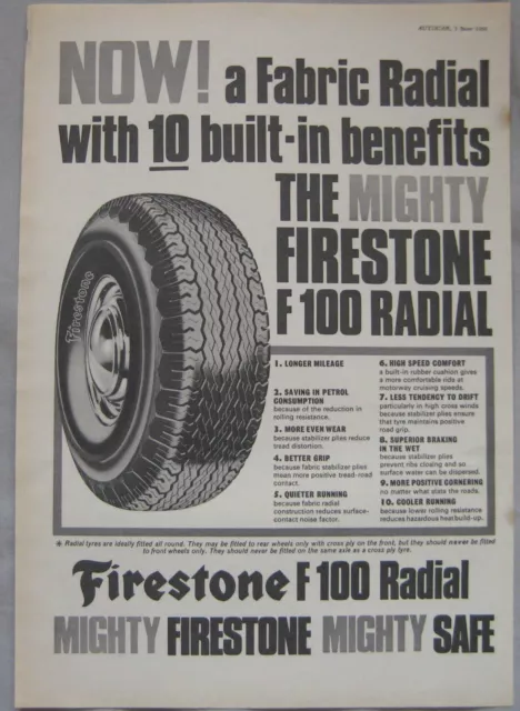 1966 Firestone Original advert No.1