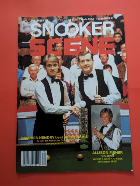 Snooker Scene Magazine December 1991