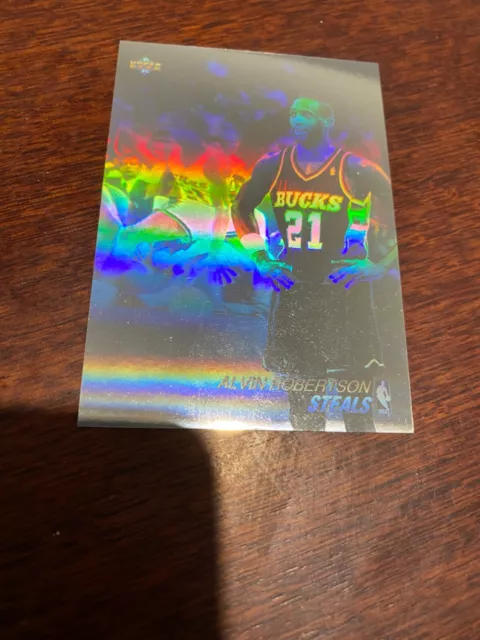 91/92 upperdeck award winner hologram #2 Alvin Robertson *Free combined post*