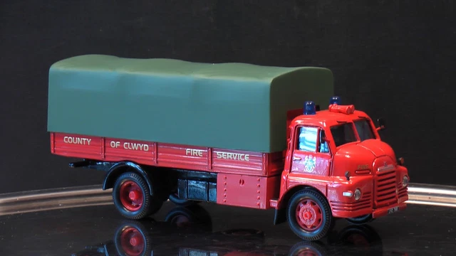 351312 Camion à vapeur Foden et décontaminateur Thresher