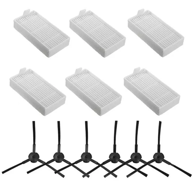 HEPA Filter Side Brushes for V5 X5 Robotic Vacuum Cleaner Accessories