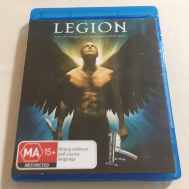 Legion (2010) - Blu-Ray Region Free | Like-New | Paul Bettany | Dennis Quaid