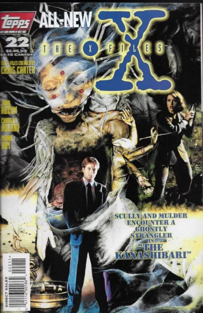 THE X-FILES # 22: THE KANASHIBARI: TOPPS COMICS - MULDER & SCULLY IN PERIL [NnO]