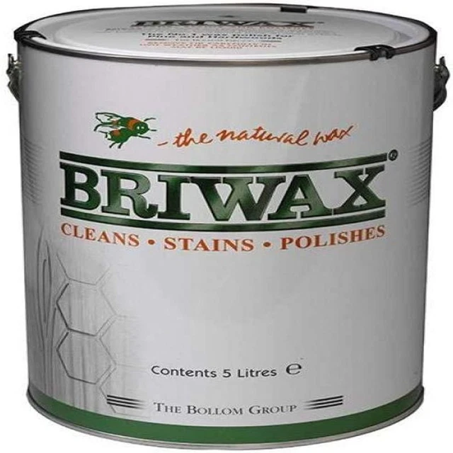 Esmalte de cera Briwax 5L original - pino rústico