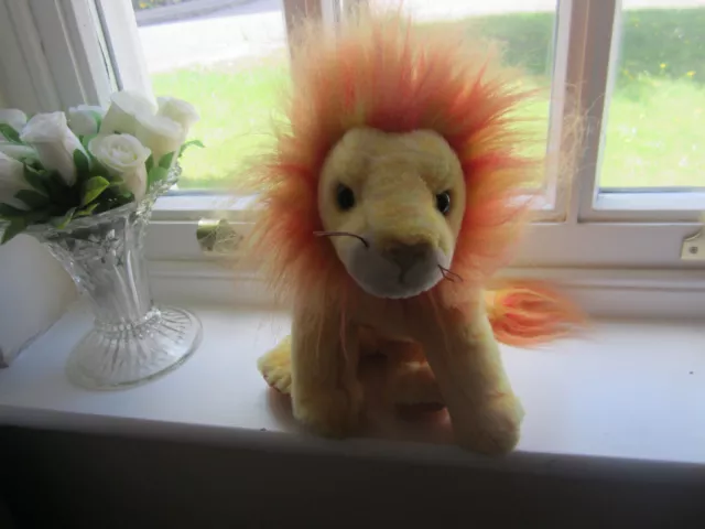 Bushy the Lion 2000 Ty Beanie Baby Babys Buddy Buddies 11"" Plüschtier