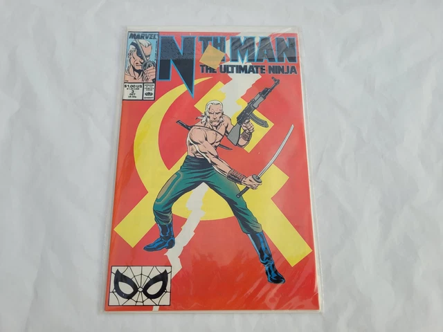 Nth Man The Ultimate Ninja No. 3 Oct Marvel Hot Comic Book