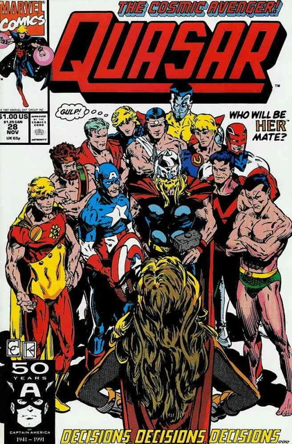 Quasar #28 VF/NM; Marvel | Mark Gruenwald - we combine shipping
