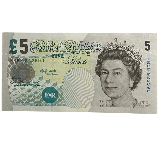 £5 BANKNOTE 2002 Paper Note Queen Elizabeth II Bank Of England Good Condition £16.99 - PicClick UK