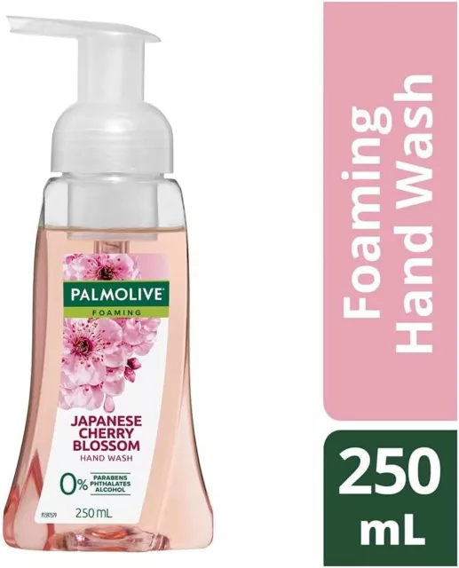 Palmolive Foaming Hand Wash Soap, 250mL, Japanese Cherry Blossom Pump