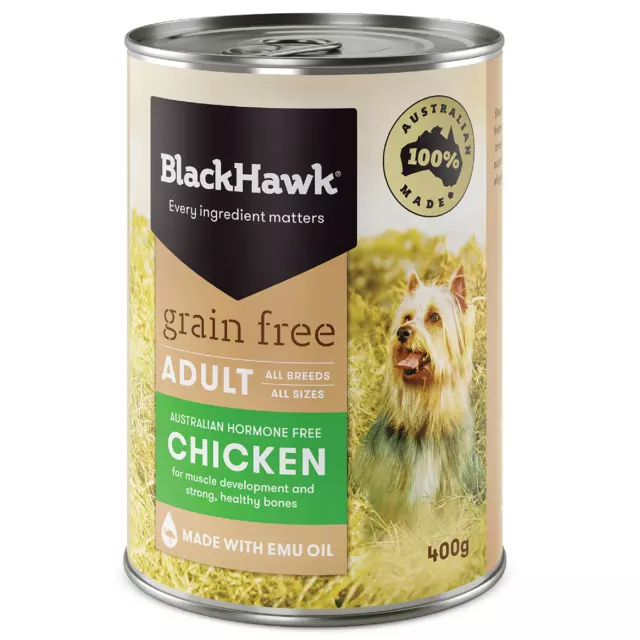 Black Hawk Grain Free Adult Chicken Wet Dog Food