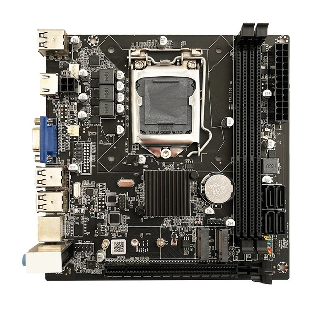 H61 Pc H61 MOTHERBOARD LGA 1155 Kit Desktop PC Laptop CPU Supports DDR3 M.2 ...