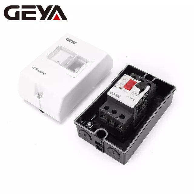 GEYA Motor Circuit Breaker & MPCB Box Start Protection Switch Thermal 0.1-32A