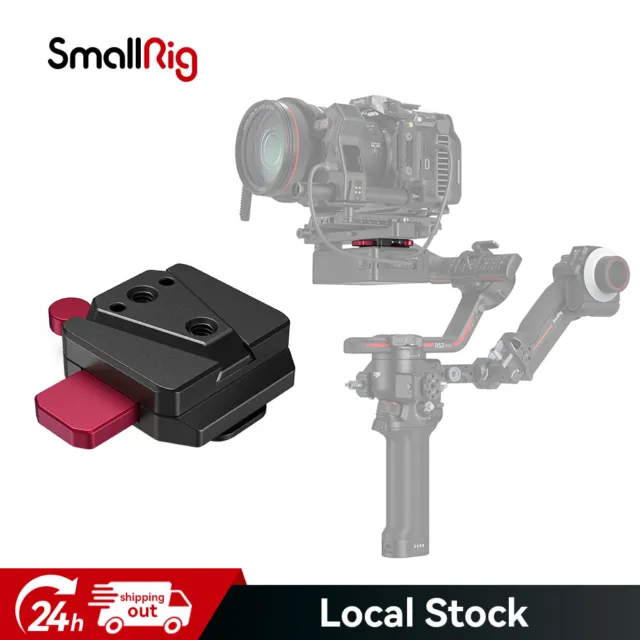 SmallRig Mini V Mount Battery Plate for DJI RS 3 / RS 3 Pro/RS 2 / RSC 2 Gimbals