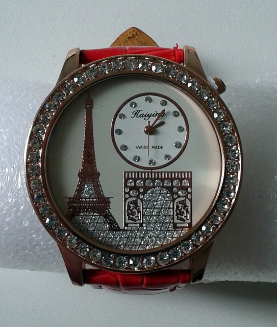 Montre Femme Speidel Plaquée Or - Cadran Doré, Quartz, étanche 30m - Vintage Années 80, Neuf Sans étiquettes
