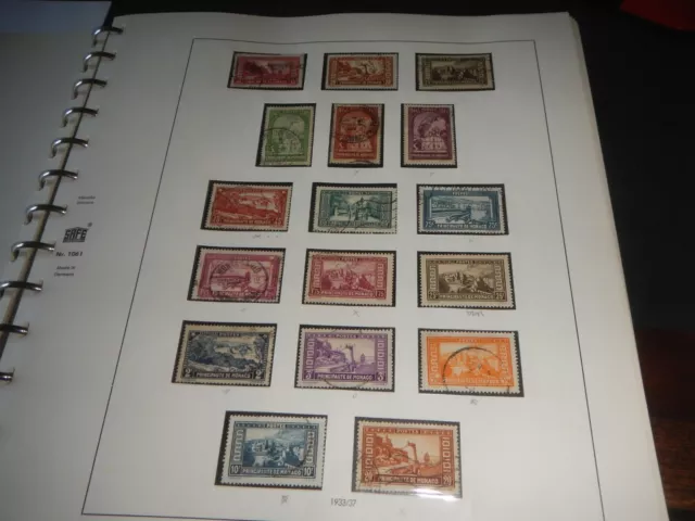 Monaco   timbres  neufs et oblitérés