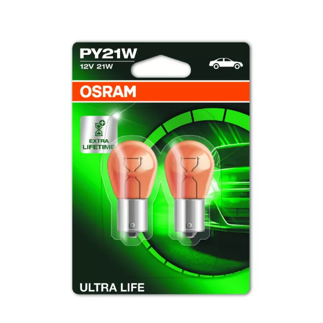 2x Ford Focus MK2 Genuine Osram Ultra Life Rear Indicator Light Bulbs Pair