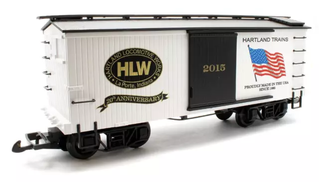 Hlw 'G' Gauge '2015' Hartland Trains 20Th Anniversary Freight Car