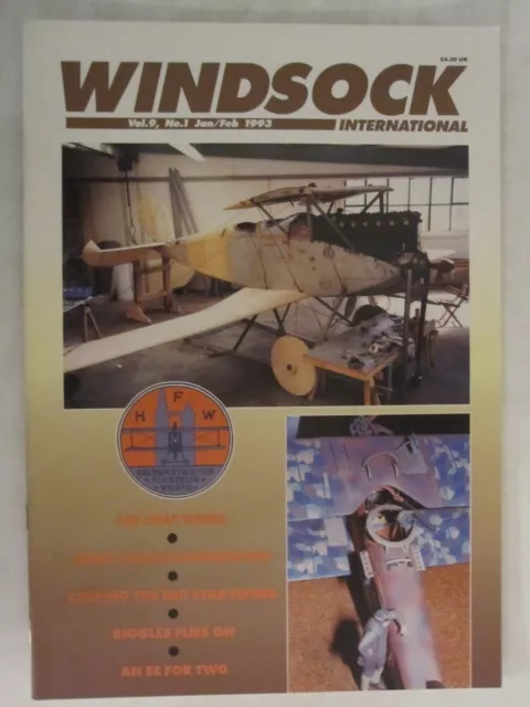 Windsock International - Vol. 9 No. 1 Jan/Feb 1993 WWI Aircraft Magazine