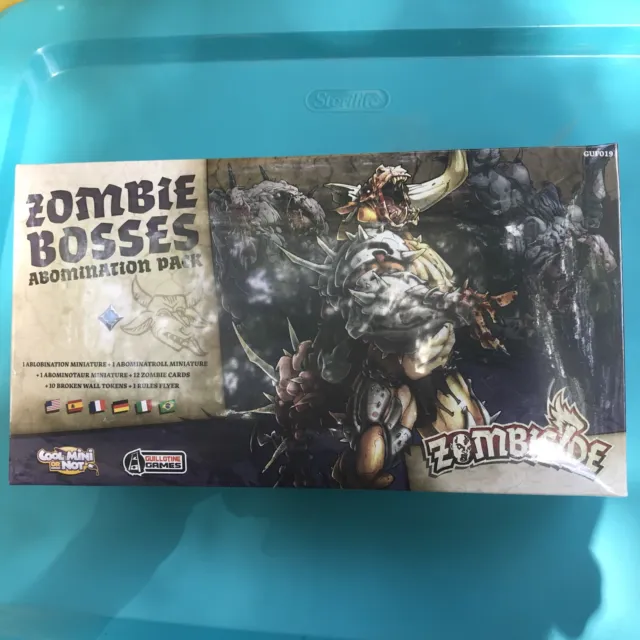 C-MON Zombicide Black Plague: Zombie Bosses - Abomination Pack Board Game -...