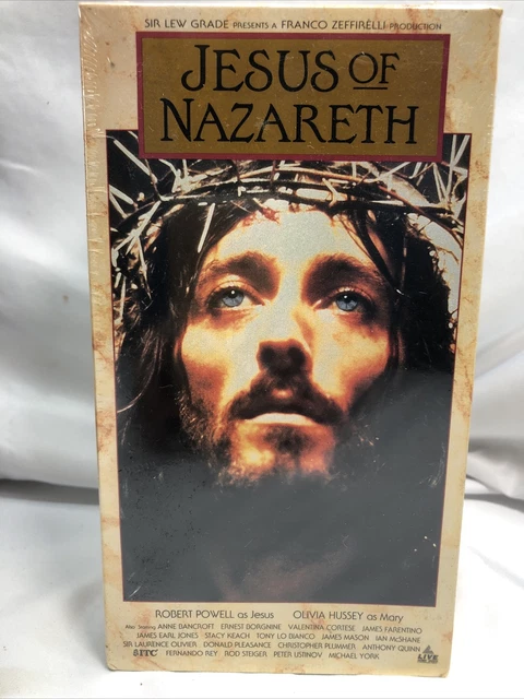 JESUS OF NAZARETH VHS Box Set Of 3 NIB 1992 £7.83 - PicClick UK