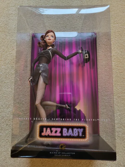 Barbie Gold Label Jazz Baby Cabaret Articulated Dancer Redhead Doll NRFB MIB