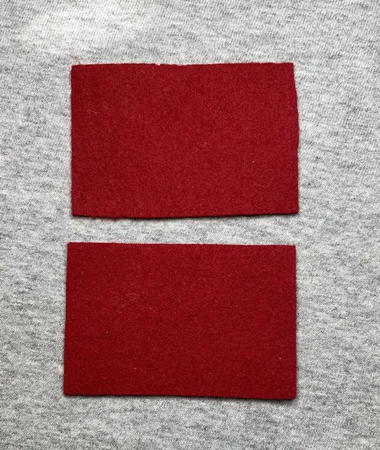 1 St  Div Patches  Pair Wwii