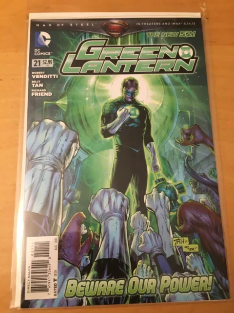 Green Lantern 21, Vfnm 9.0, 1St Print, New 52