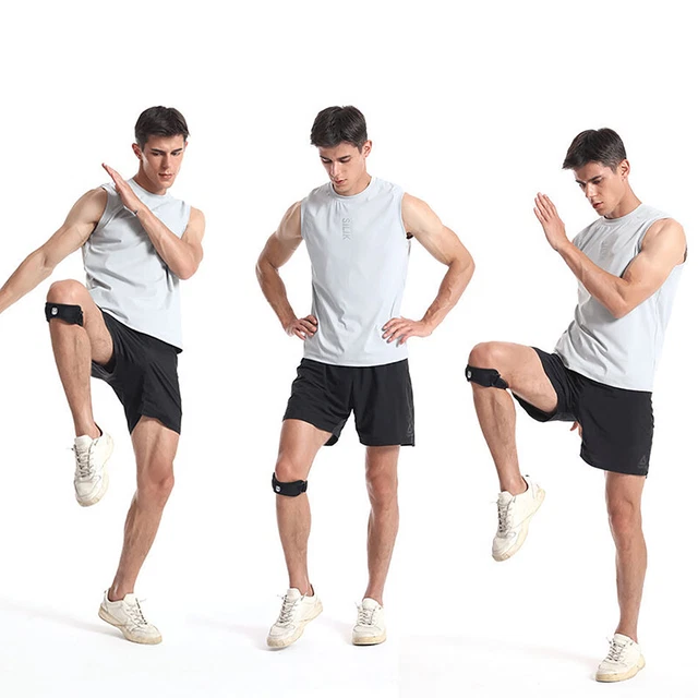 Kneepads Patella Brace Adjustable Strap EVA Knee Support Pad Protective Sport ~~