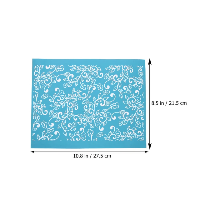 SCREEN PRINTING TEMPLATE Mesh Self- Adhesive Stencil Flower £9.18 - PicClick UK