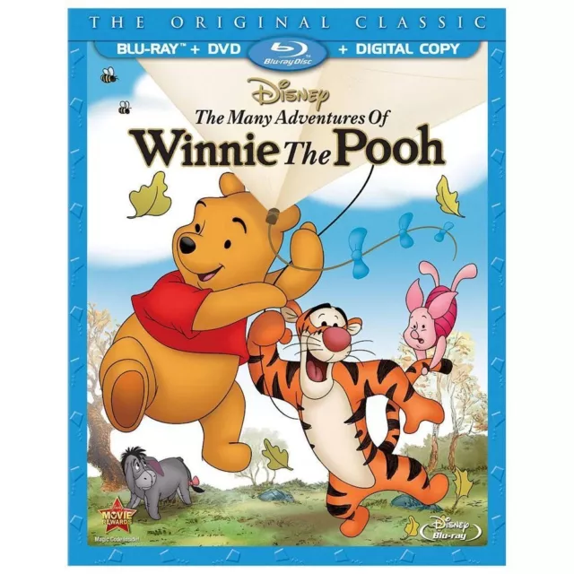 Disney's Many Adventures of Winnie the Pooh 2-Disc BluRay DVD! NEW!